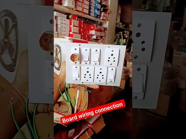 #shorts electrical switch board wiring