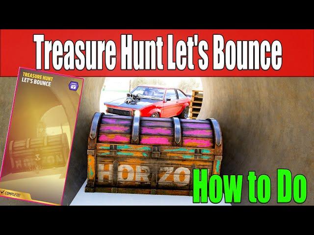 Forza Horizon 5 Treasure Hunt Let's Bounce - How To Do