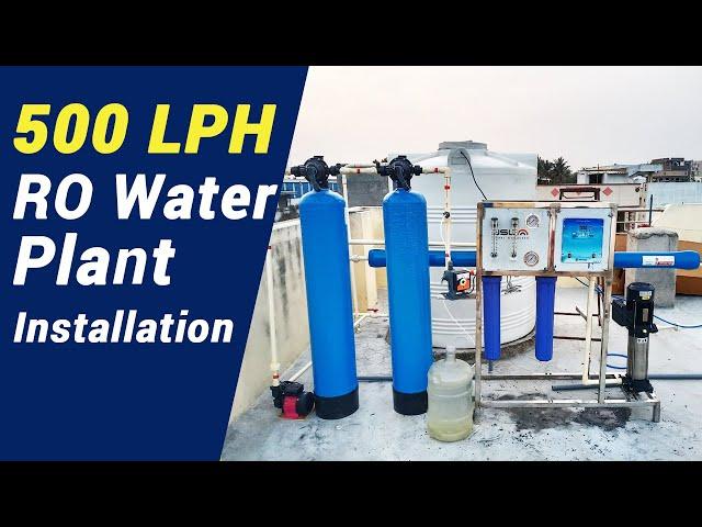 500 LPH RO Water Plant Installation at Kamareddy, Telangana