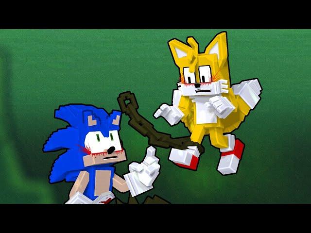 Sonic saves Tails - Good Ending - FNF Minecraft Animation - Animated