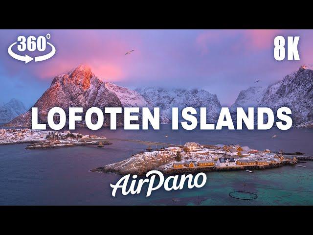 Lofoten Islands, Norway. Teaser. 8K 360 video.