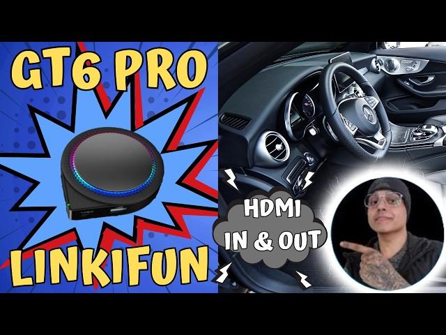 Android AI Box WITH HDMI-Out & In Ports ! Linkifun GT6 PRO