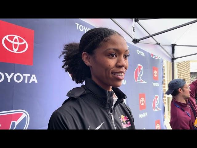 Vashti Cunningham Has Her Eyes Set on High Jump American Record in 2024 After Win at the Penn Relays