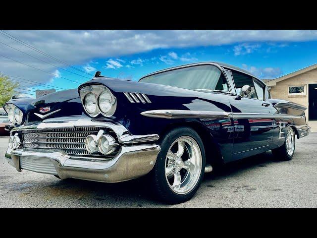 Test Drive 1958 Chevrolet Impala 348 V8 $45,900 Maple Motors #2749