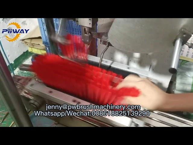 4 Axis Brooms Tufting Machine - Piwei broom making machine brush machine