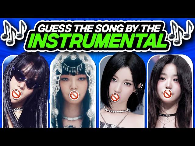 ⭐️ GUESS THE KPOP SONG BY THE INSTRUMENTAL - FUN KPOP GAMES 2025