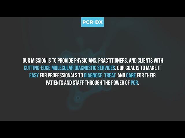 PCR-Dx Diagnostic: Our mission #Shorts