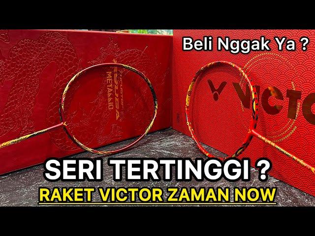 BUKAN RAKET BIASA BIASA | Victor Ryuga Metallic CNY ‼️ Victor Thruster K ‼️