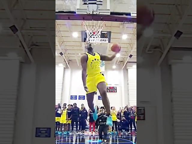 Zion Dunk Contest in High School  #shorts