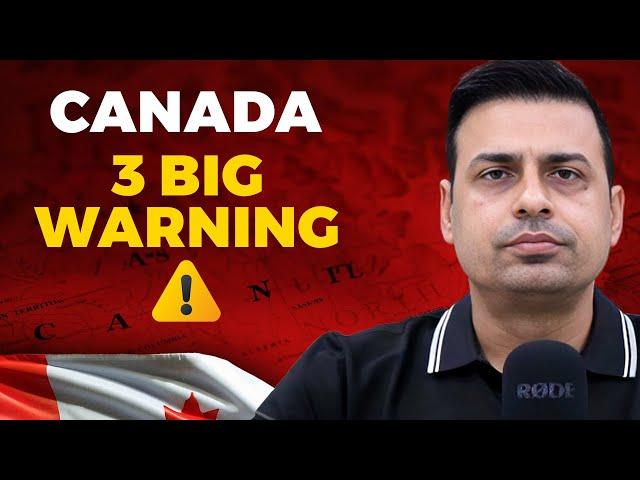 Do Not Ignore These Warnings | Canada Study Visa Update 2025 | Rajveer Chahal