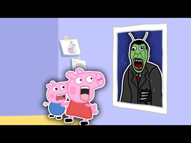 Peppa Pig Zombie Apocalypse - Obunga Zoombie At The House