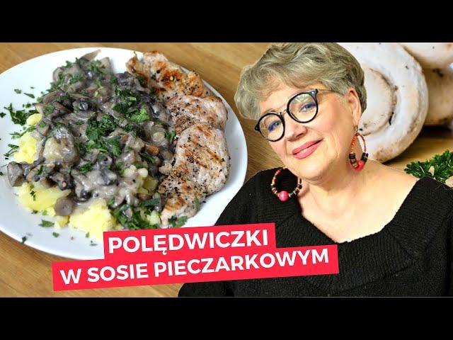 Szybki domowy obiad POLĘDWICZKI W SOSIE PIECZARKOWYM. To to, co tygrysy lubią najbardziej 