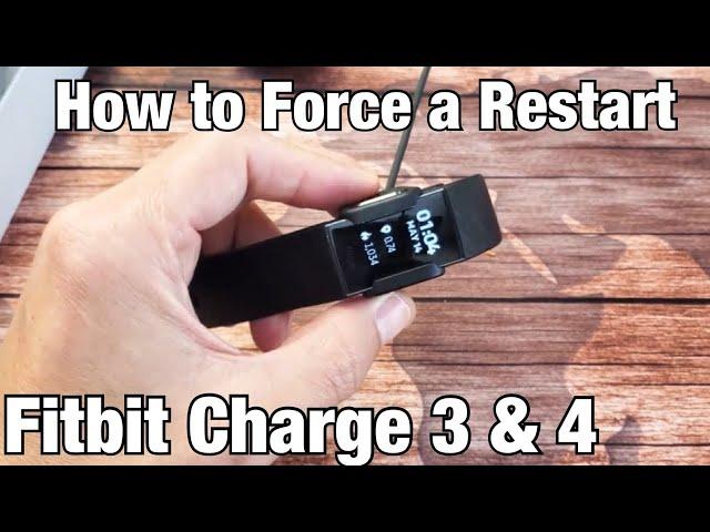 Fitbit Charge 3 & 4: How to Force a Restart (Forced Reboot) Fixes Black Screen or Frozen