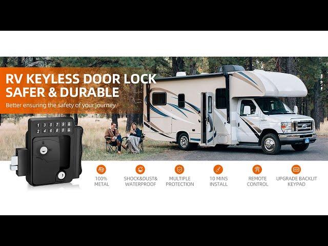 Unlock Joy on the Road: Introducing Our RV Keyless Entry Door Lock