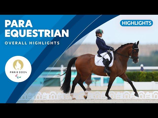 Para Equestrian Highlights | Paris 2024 Paralympic Games ️