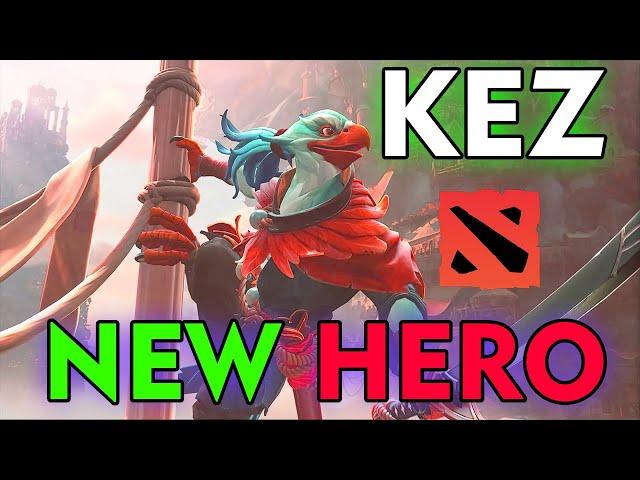 DOTA 2: New Hero Revealed!  KEZ