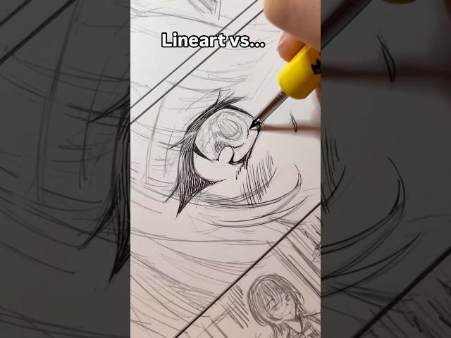 マンガライン作成から完了ページまで #マンガ #イラスト #絵 #アート