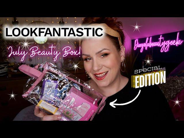 *SPOILER* LOOKFANTASTIC JULY 2024 BEAUTY SUBSCRIPTION BOX UNBOXING