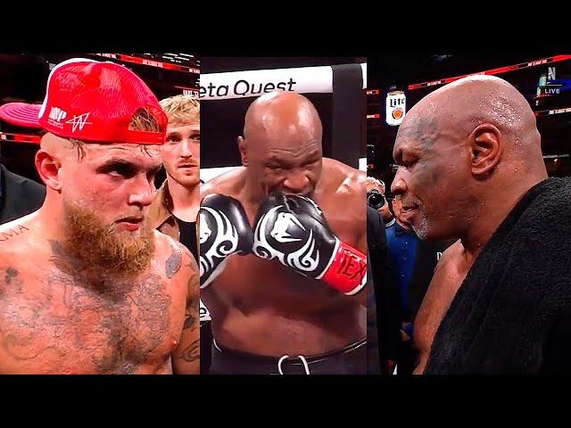 Mike Tyson & Jake Paul Post Fight Interview  @Netflix