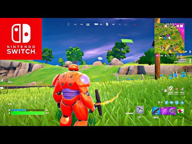 Fortnite Chapter 6 Season 1 Nintendo Switch Gameplay