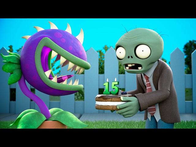 Happy 15th Birthday PLANTS vs ZOMBIES!!