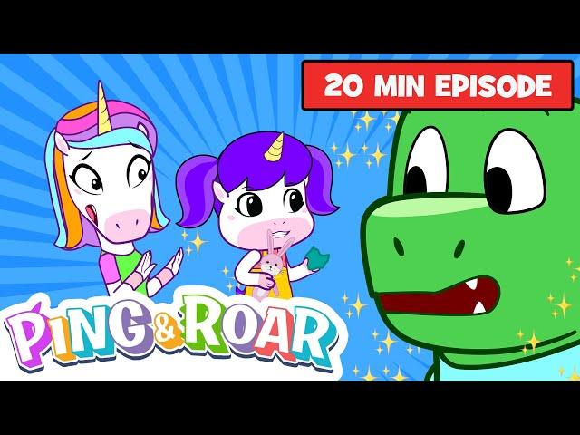 Saturday Morning Dinosaur Cartoons | 20 Minute Mashup | 10