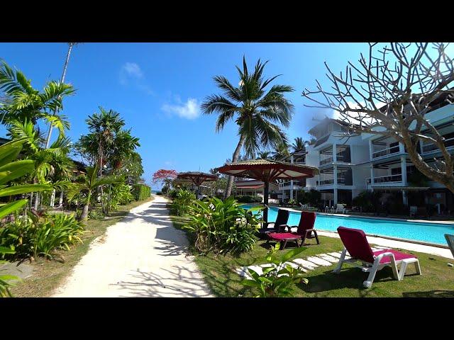 Hua Thanon beach Koh Samui 2021 - Virtual walking tour on the beach | Streets of Thailand