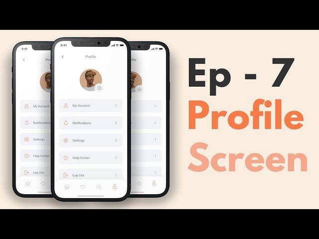 User Profile - Complete E-Commerce App Flutter UI - Ep 7 (The final one) - Speed Code