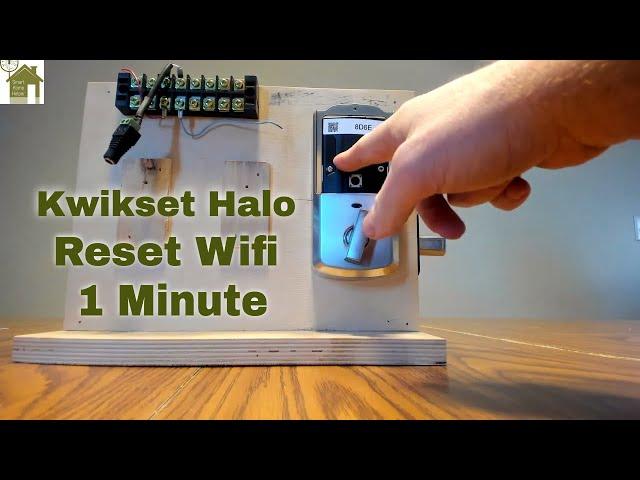 Kwikset Halo - Wifi Reset