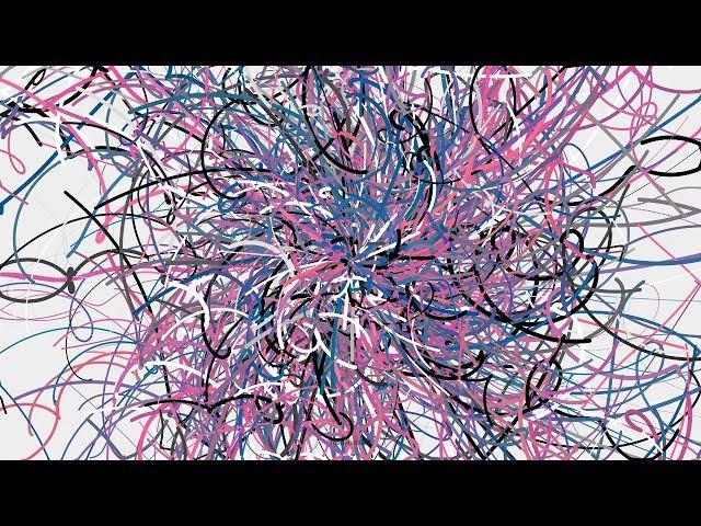 Generative Art Drawing with Dots (Processing, Creative Coding)