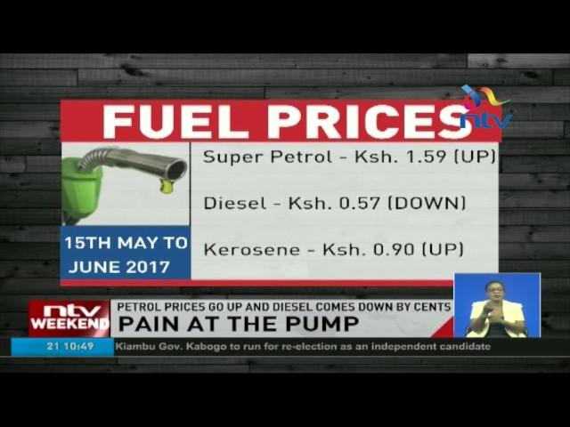 Petrol prices go up and diesel comes down by cents