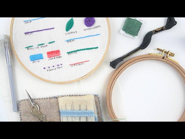 How to Embroider by Hand for Beginners