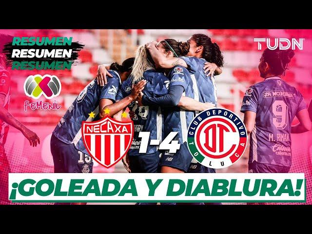 HIGHLIGHTS | Necaxa 1-4 Toluca | Liga Mx Femenil AP2024-J12 | TUDN