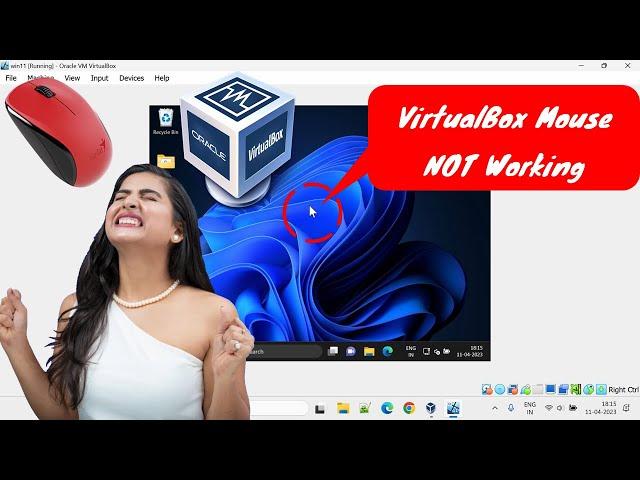 Virtualbox VM mouse not working even after installing Guest Additions