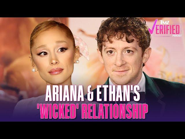 'Wicked' Promo Tour: Tears, Drama, & Ariana Grande Forcing Ethan On Us! | TMZ Verified