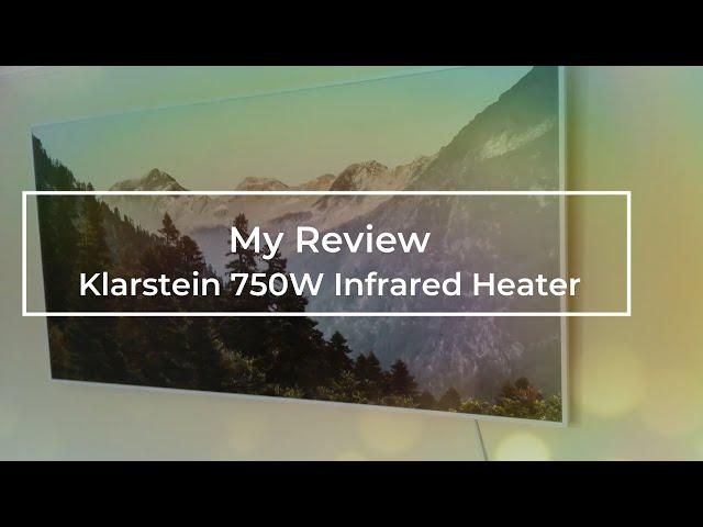 Review of Klarstein Wonderwall Air Art Smart Infrared Heater: Whats Good, Bad and Would I recommend