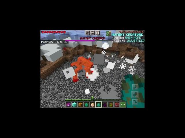 TNT Golem Vs Mutant Creeper! Who Wins!!