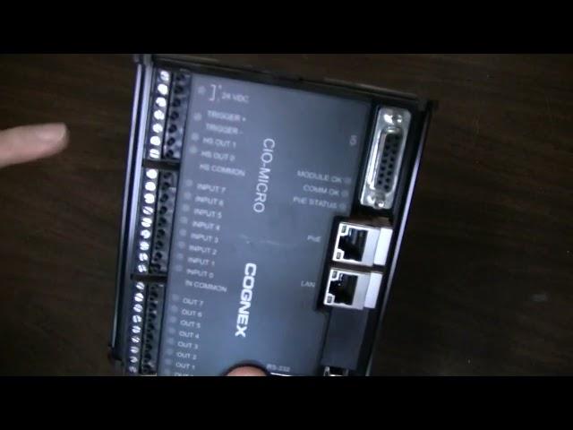 Cognex CIO Micro Overview