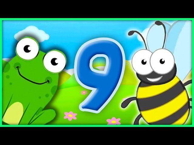 The Number 9 | Number Songs By BubblePopBox | Learn The Number Nine