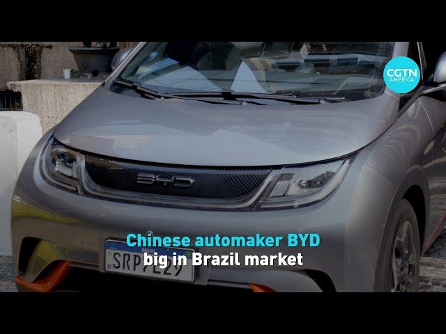 Chinese automaker BYD big in Brazil market