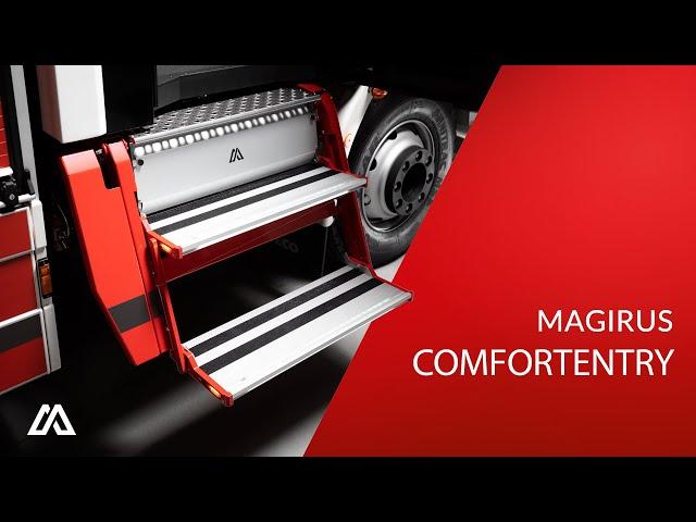 Magirus ComfortEntry: safety & comfort at every step