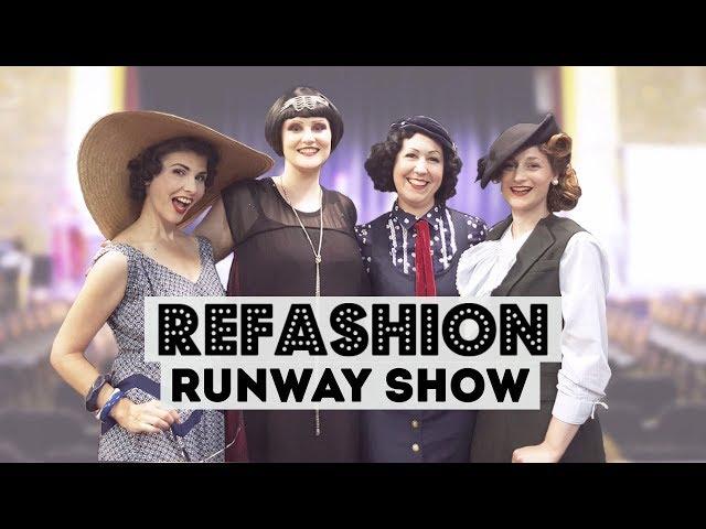 Come Behind the Scenes of my REFASHION Runway Show  - pt 3 The collection reveal!