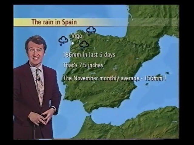 BBC2 Continuity | Weatherview | Closedown | 23rd / 24th November 1996