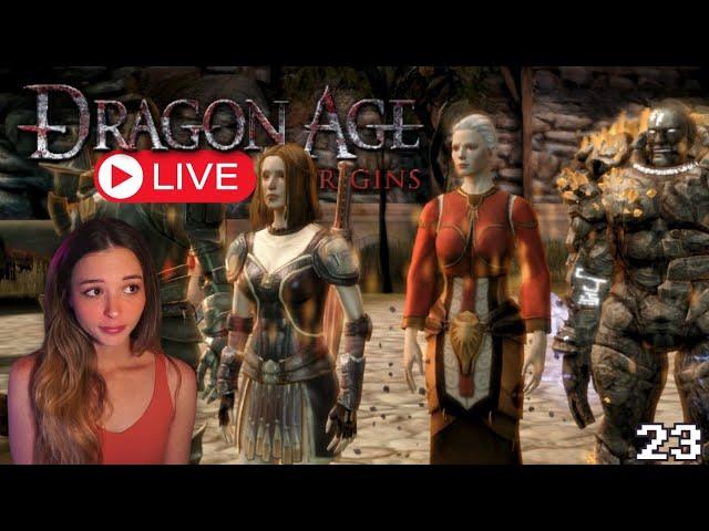 Landsmeet Time And Companion Quests! | Let's Play Dragon Age Origins Blind Ep.23 | LIVE