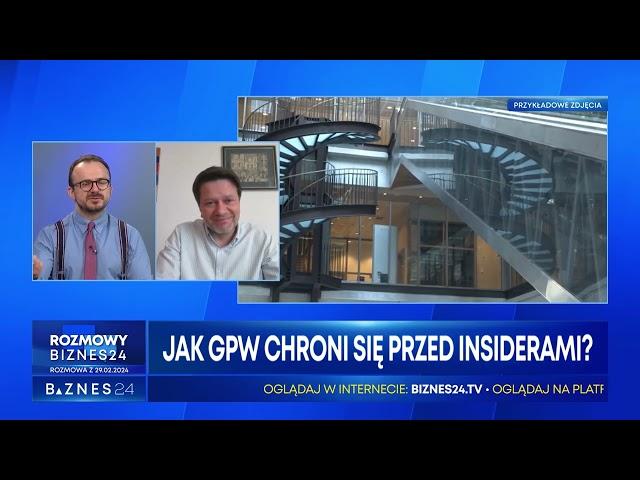 BIZNES24 kontra insider trading - rozmowa z prof. Witoldem Wilińskim, prezesem GPW Tech