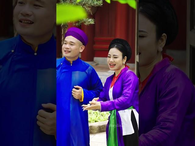 Song ca Chèo Cổ Sa Lệch Chênh - NSND Lương Thuỳ Linh ft NS Chu Cường (Cường Cá) #shorts