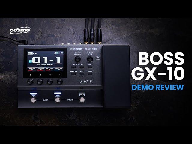 BOSS GX-10 with David Beinert Demo Review