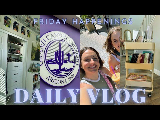 FRIDAY VLOG||COLLEGE TOURS + BOYS NEW ROOM TOUR + HOMESCHOOL+ HUGE COSTCO HAUL and MORE 