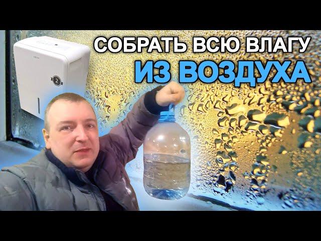 Осушитель воздуха - быстро и просто! Нет влажности, плесени и грибка. DEXP DH-30DGMA