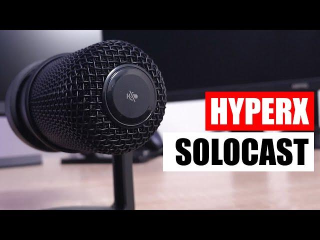 Обзор микрофона HyperX SoloCast. Распаковка, сравнение с HyperX QuadCast. Стоит ли брать для стримов